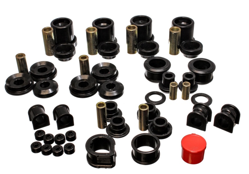 Energy Suspension Black Hyper-Flex Master Bushing Set Fits 90-96 Nissan 300ZX - Click Image to Close