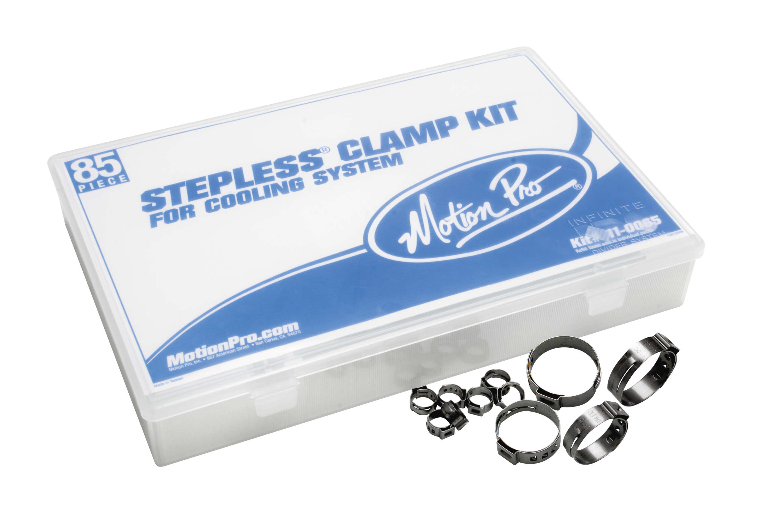 85-Piece Cooling System Stepless Clamp Kit - Click Image to Close