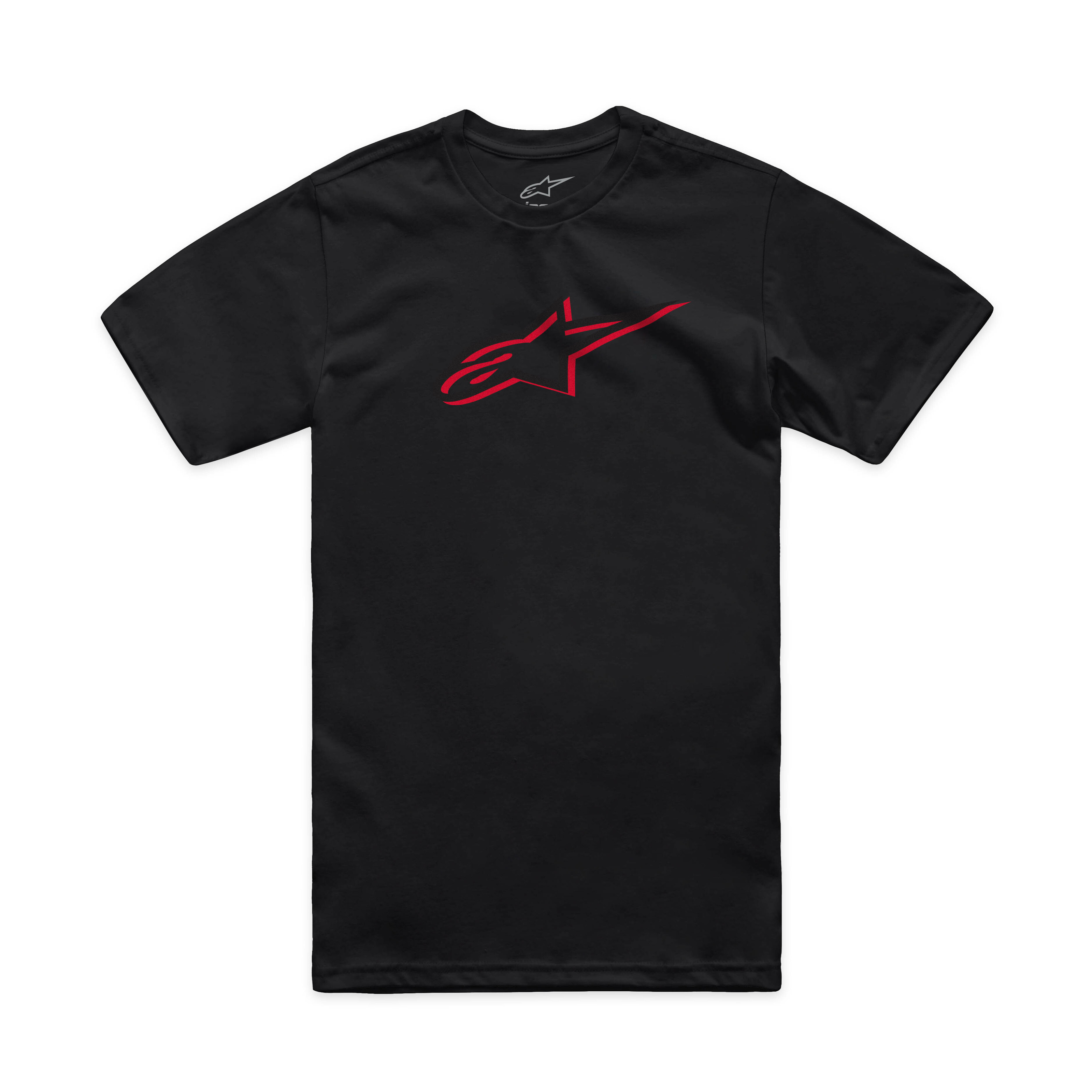 Alpinestars Ageless Shadow CSF Tee Black/Red Large - Short sleeve tee, Black/Red, Large - Click Image to Close