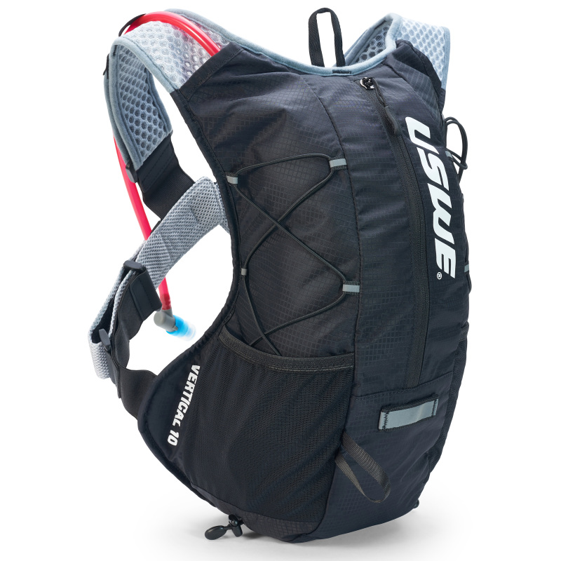 USWE Vertical Hydration Pack 10L Carbon Black - 10L hydration pack in Carbon Black by USWE - Click Image to Close