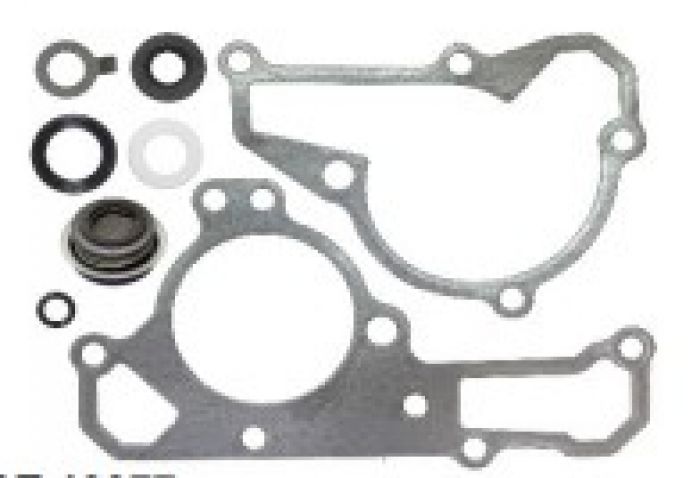 Bronco Water Pump Repair Kit AT-10077 - Complete water pump rebuild kit with shaft and bearings - Click Image to Close