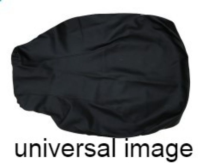 Bronco ATV Seat Cover Black UV Water Resistant Gripper - Black gripper seat cover for ATVs - Click Image to Close
