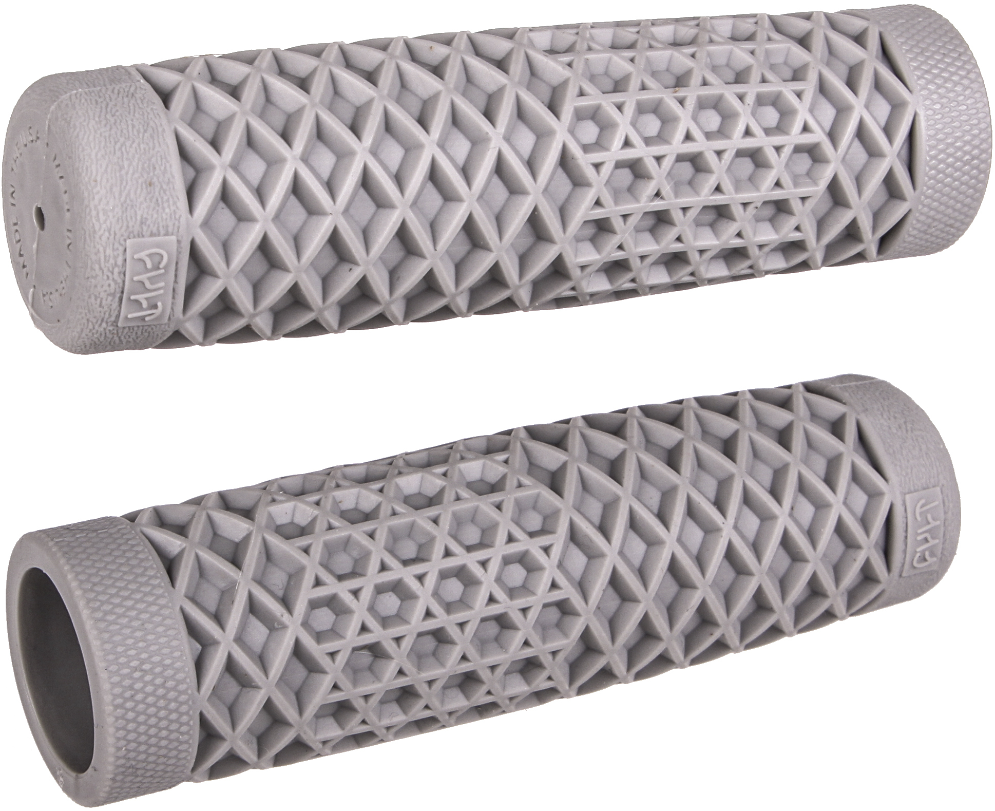 ODI Vans Cult Grips Grey 7/8 Inch - Grey slip-on grips for 7/8 inch handlebars - Click Image to Close