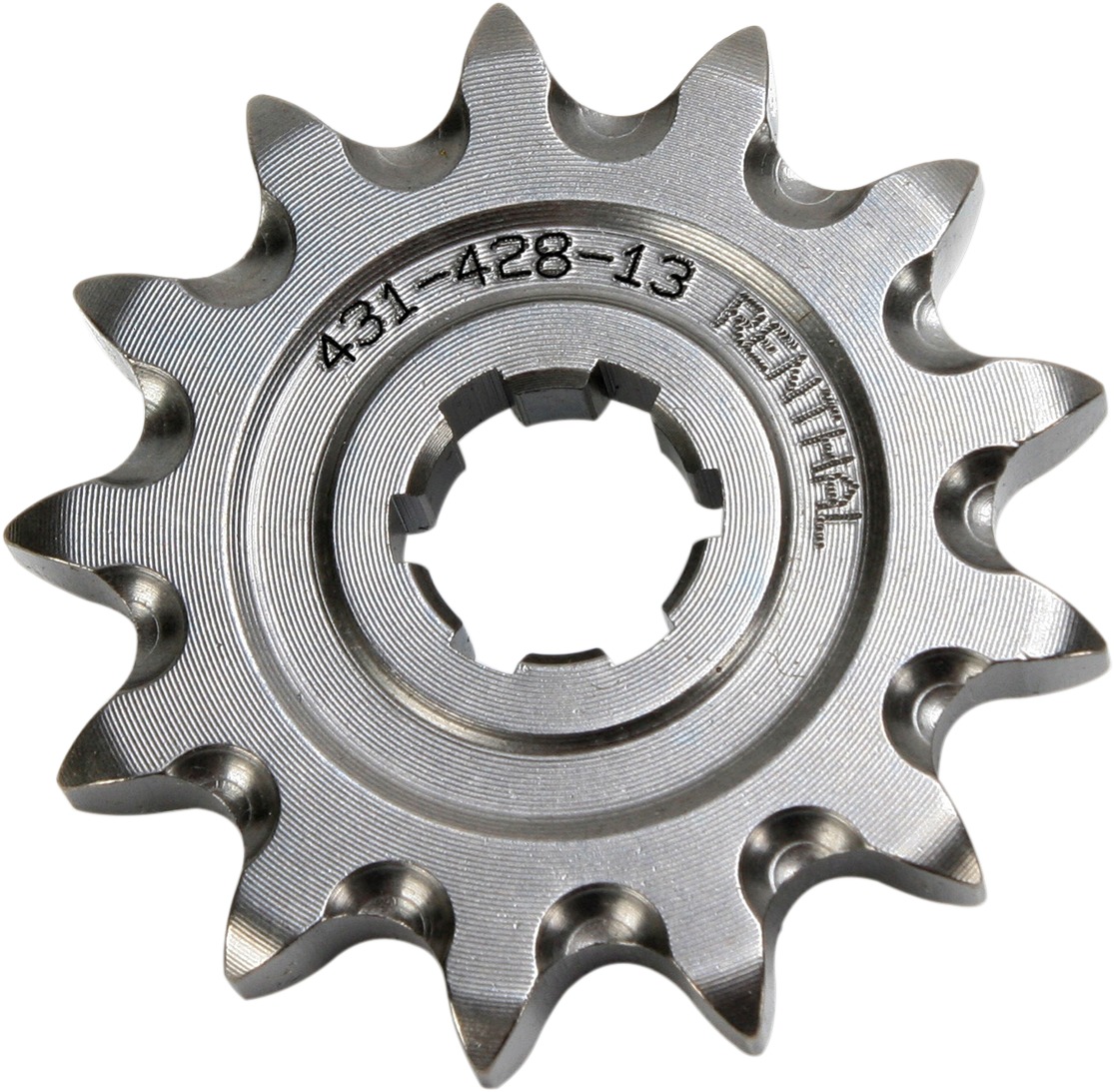 Renthal Front Sprocket Grooved 13T Natural Fits 08-23 KLX 140G/L - Click Image to Close