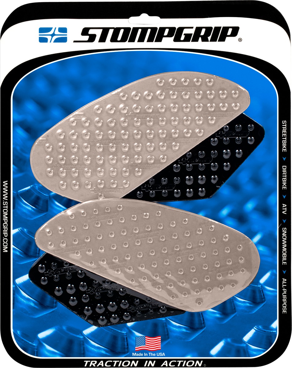 Stompgrip Tank Protectors Clear Volcano Kit For YZF R6 2006-2007 - Click Image to Close