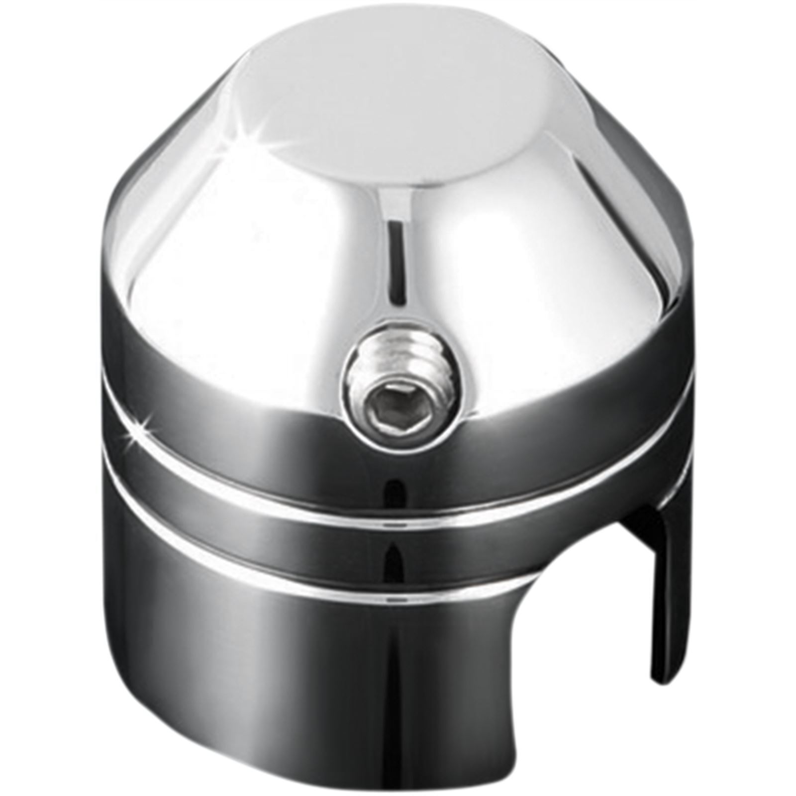 Kuryakyn Chrome Banjo Bolt Cover for Master Cylinder - Click Image to Close