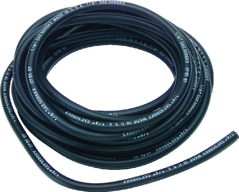 Bikers Choice 1/4 Inch x 25 Foot Neoprene Fuel Oil Line - 1/4 in. x 25 ft. neoprene oil/fuel line - Click Image to Close