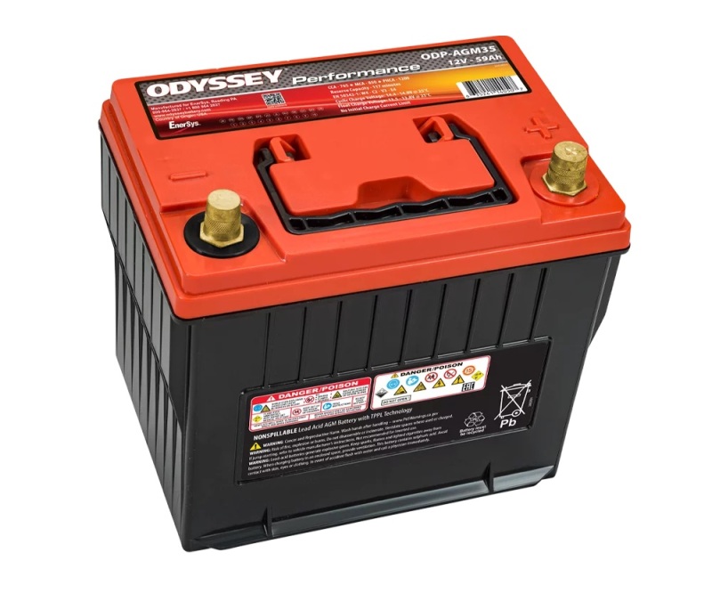 Odyssey Performance AGM Battery ODP-AGM35 Group 35 - AGM Battery Group 35 For Auto and Truck - Click Image to Close