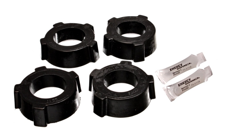 Black Rear Spring Plate Bushing Set Fits 53-68 VW Air Cooled Swing Axle - Click Image to Close
