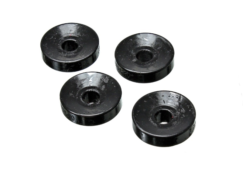 Black Rear Shock Upper Bushing Set Fits 06-11 Honda Civic SI - Click Image to Close