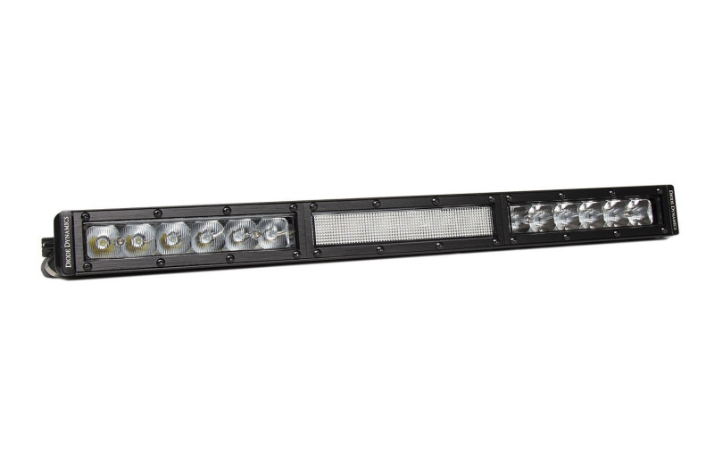 18 In LED Light Bar Single Row Straight Clear Combo Each Stage Series - Click Image to Close