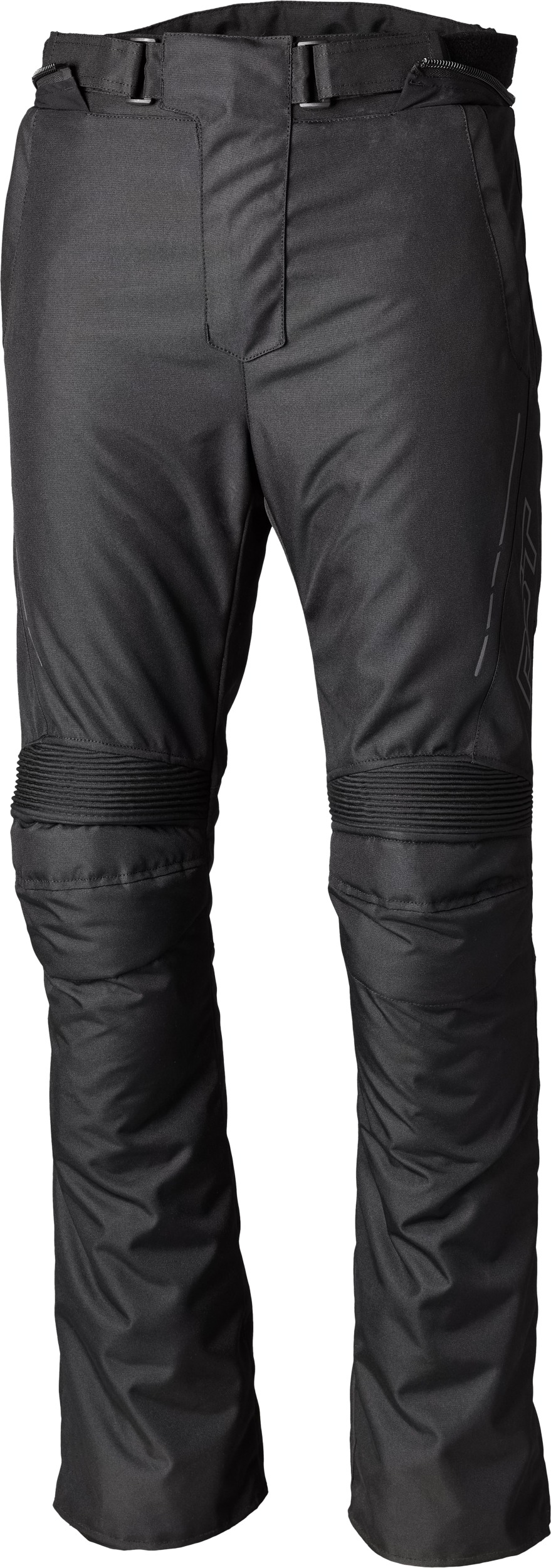 RST S1 CE Textile Pants Black/Black 5XL US 44 - Textile motorcycle pants, Black, Size US 44, 5XL - Click Image to Close