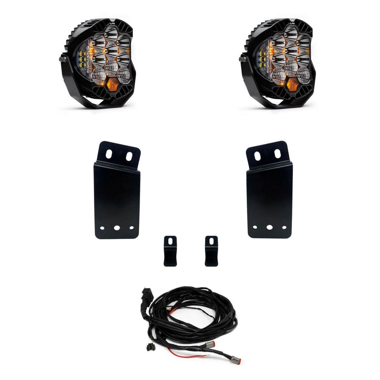 Baja Designs LP9 Series Bumper Kit Fits 2021+ Dodge Ram TRX - Click Image to Close