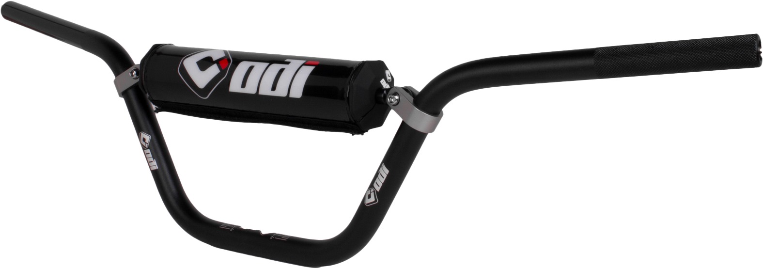 ODI Fifty Handlebar Black 7/8in 7075 Aluminum - 7075 aluminum 7/8in handlebar with pad, black - Click Image to Close