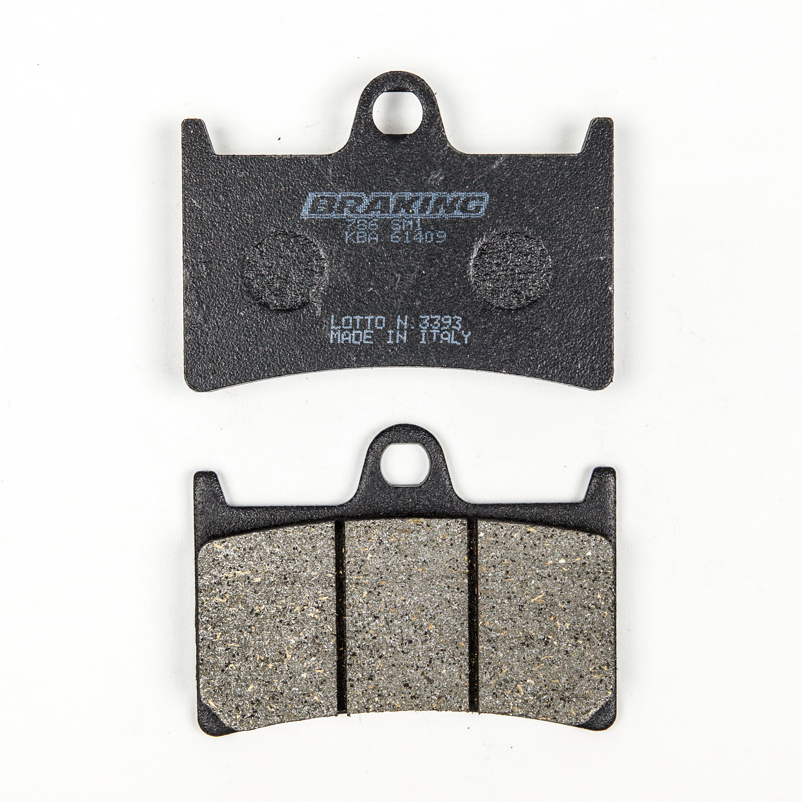 Braking Semi-Metallic Brake Pad Set 786SM1 For Yamaha Models - Semi-metallic brake pads For select Yamaha motorcycles - Click Image to Close