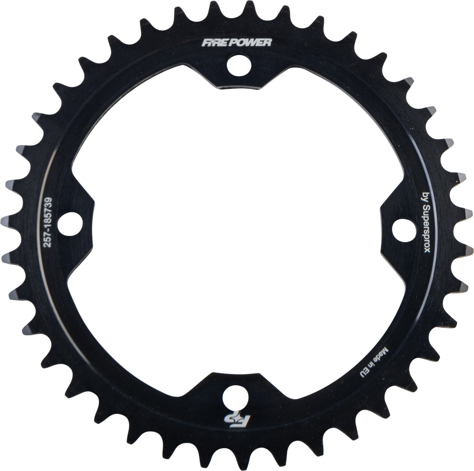 Fire Power Rear Steel Sprocket 39 Tooth Black For Yamaha YFZ, YFM, YFM350R - 39T rear steel sprocket For Yamaha YFZ/YFM models - Click Image to Close