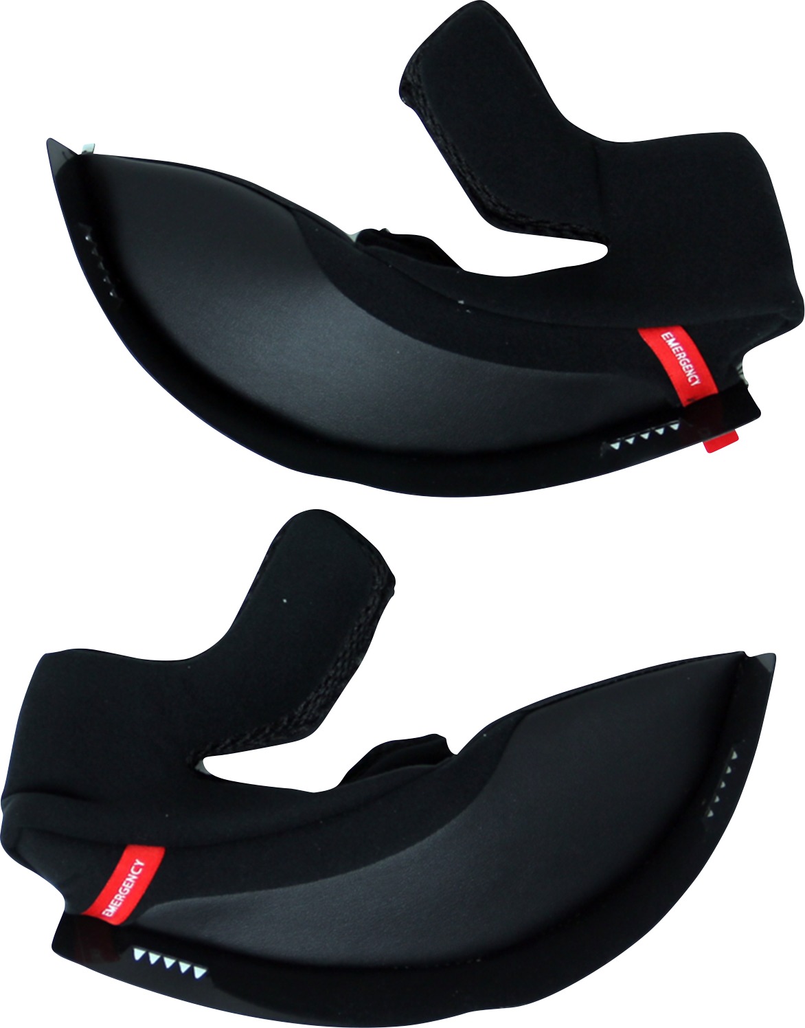 6D ATS-1R Helmet Cheek Pads Black XS-M 40mm - Cheek pads for 6D ATS-1R helmets XS-M, 40mm - Click Image to Close