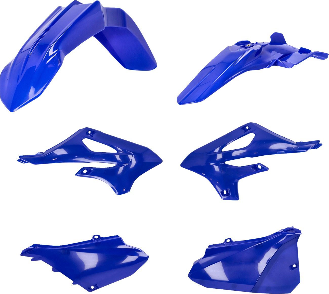 Acerbis Plastic Kit Blue For Yamaha YZ85 2022-2024 - Replacement plastics kit For Yamaha YZ85 2022-2024 - Click Image to Close
