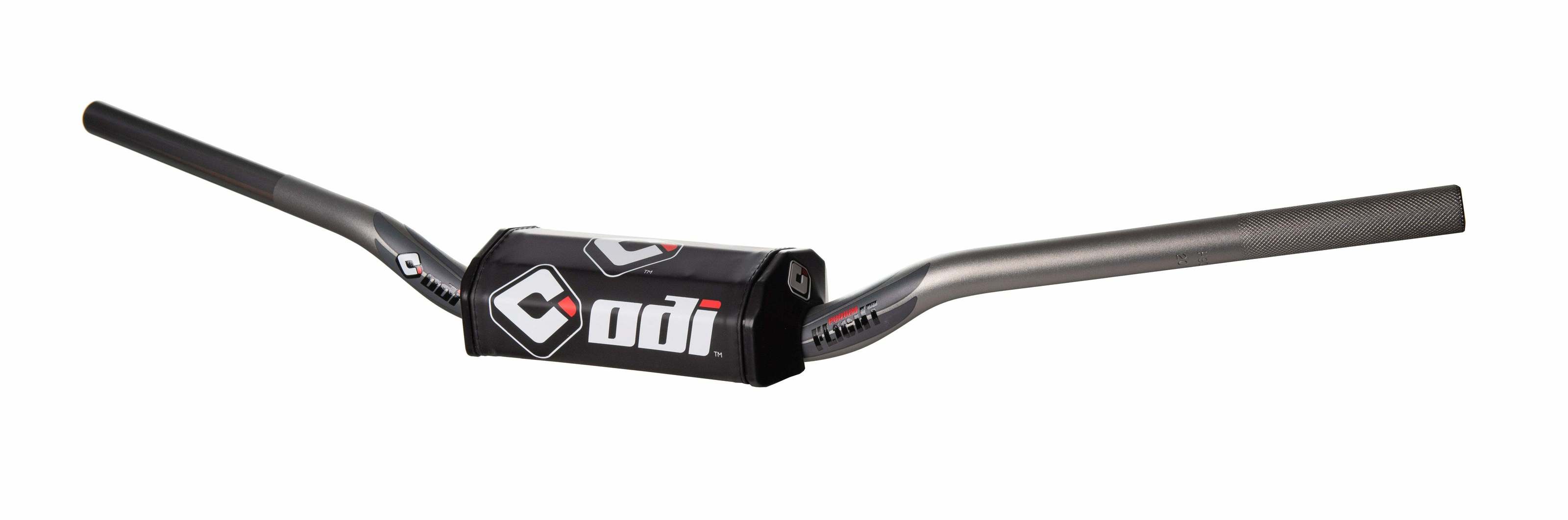 ODI 1-1/8 in. Flight Handlebar Gray - High-strength alloy handlebar with foam pad - Click Image to Close