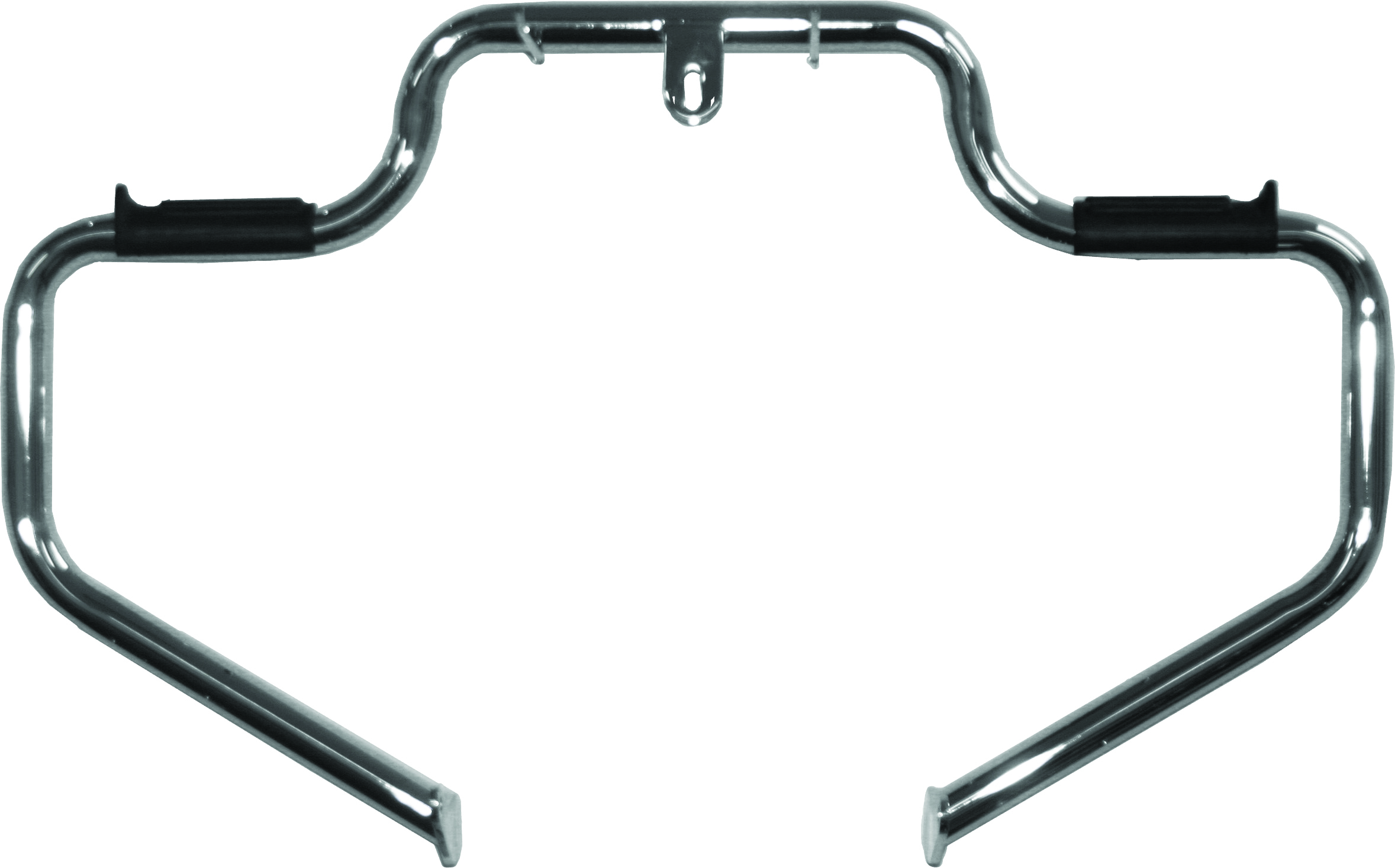 Multibar Engine Guard Chrome - For 93-17 Harley Dyna w/ Forward Controls - Click Image to Close