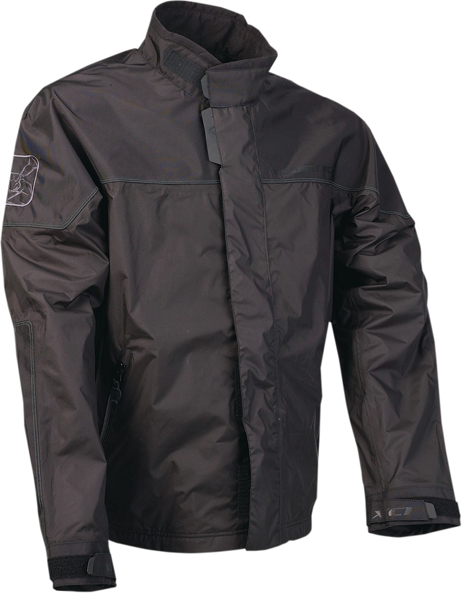 Moose XC1 Rain Jacket Black Men's Medium - Waterproof, windproof rain jacket for men, size M - Click Image to Close