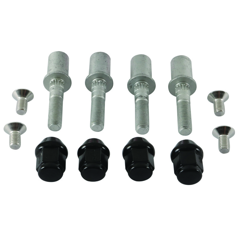 QuadBoss Front Wheel Stud & Nut Kit For 18-20 Can-Am Commander - Fits 18-20 Can-Am Commander 1000 LTD - Click Image to Close