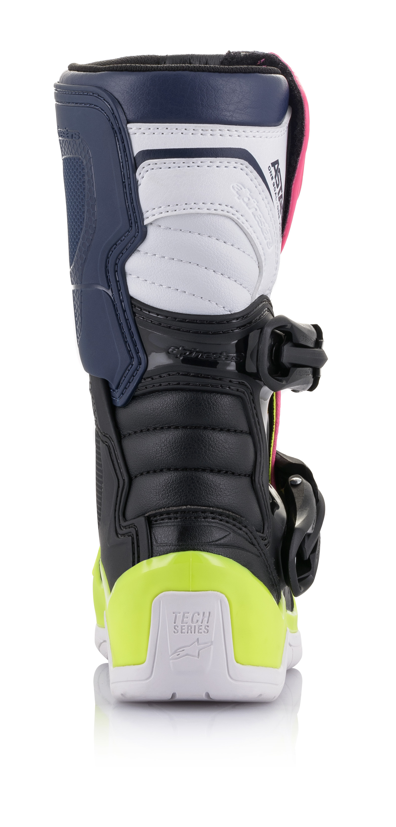 Youth Tech 3S Boots Black/Dark Blue/Neon Pink US Y-13 - Click Image to Close