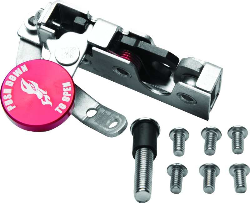 DragonFire Racing Door Latch Repair Kit Driver Side - Driver side latch kit For DragonFire Racing UTV doors - Click Image to Close