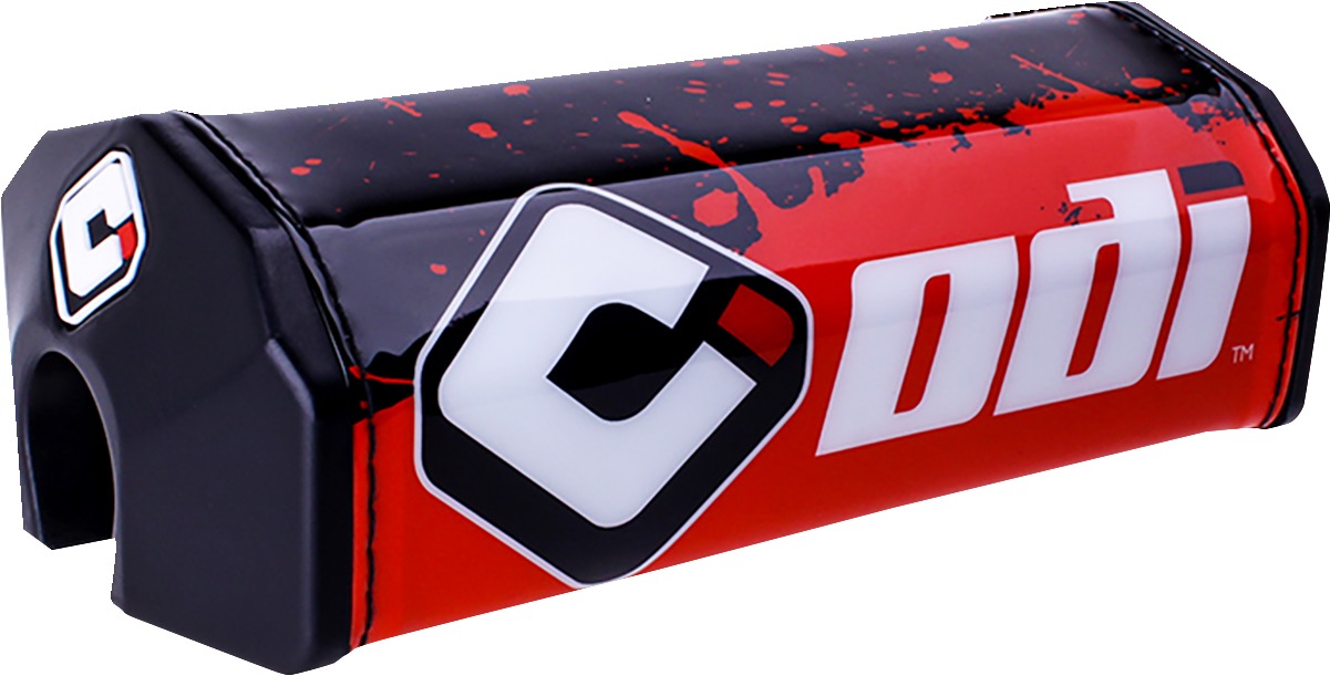 ODI Oversized Handlebar Pad Red/Black 7.5in Universal Fit - Oversized bar pad Red/Black for 7/8in handlebars - Click Image to Close