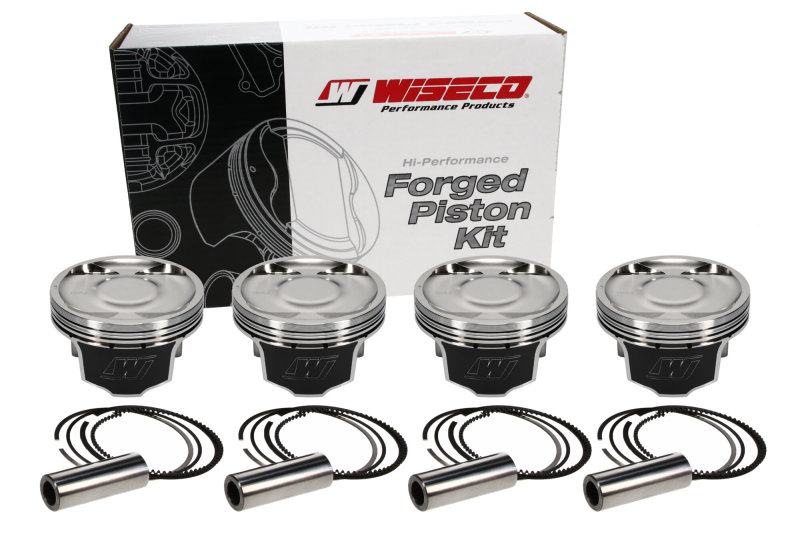 Wiseco Dish -19cc 99.75 Piston Kit K598M9975AP Fits Subaru EJ257 WRX/STI - Click Image to Close