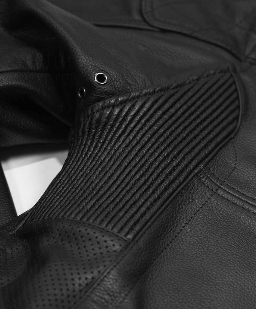 Gasser Riding Jacket Black Medium - Click Image to Close