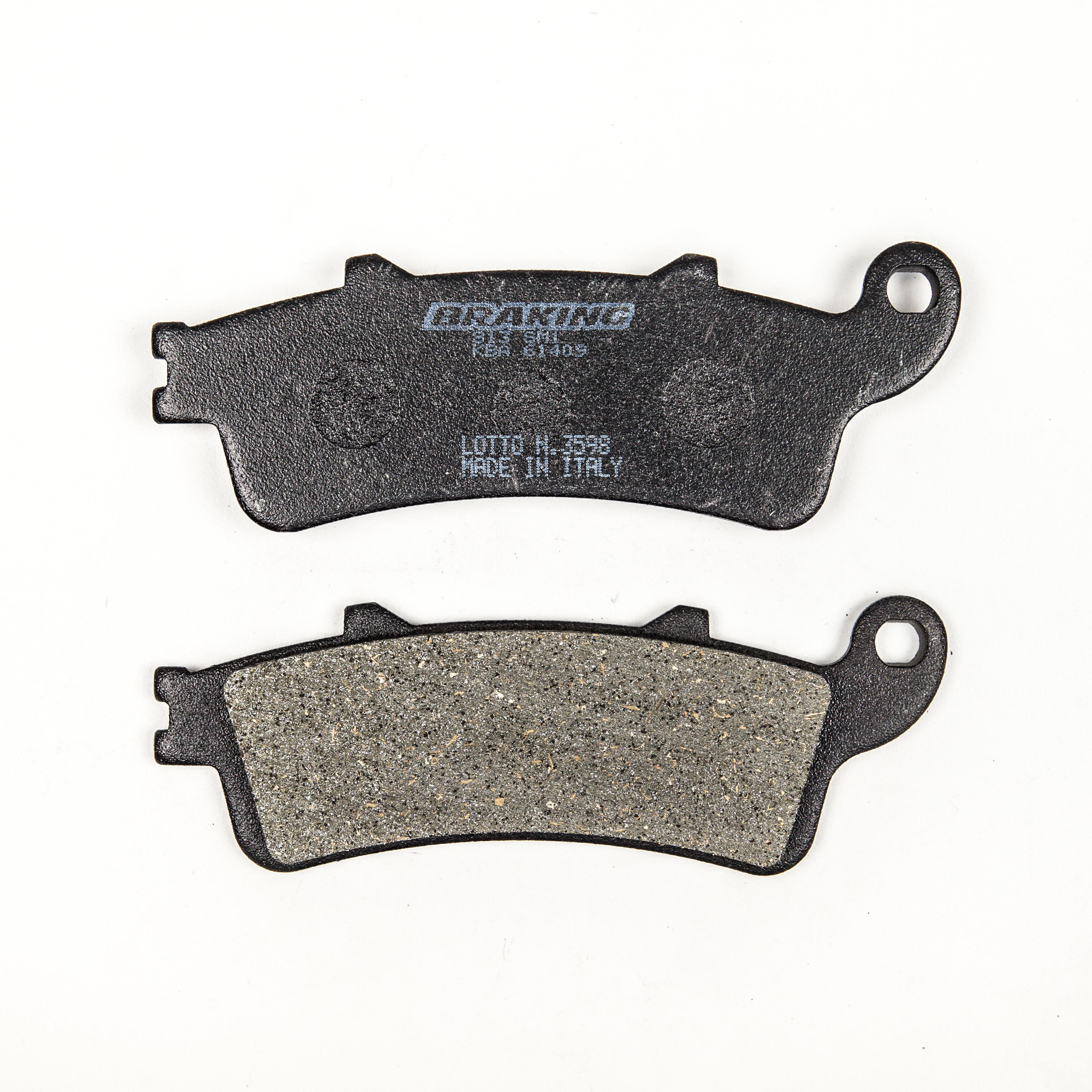 Braking 813SM1 Semi-Metallic Brake Pad Set For Honda/Kawasaki Models - Semi-metallic pad set For select Honda/Kawasaki - Click Image to Close