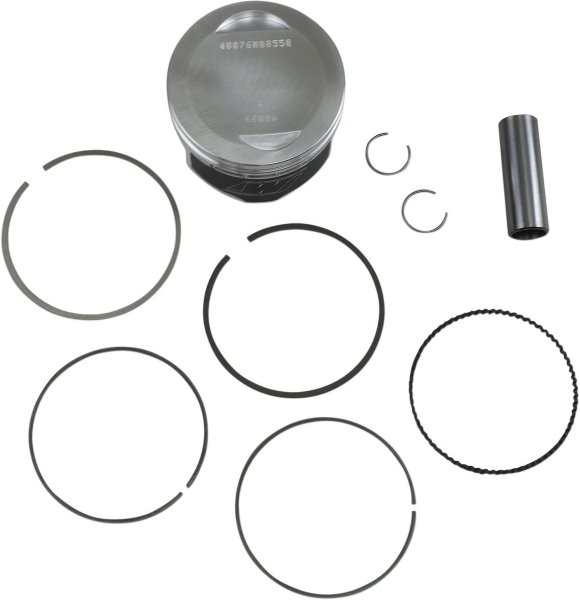 Wiseco 10.5:1CR Piston Kit 85.0mm For 00-08 Yamaha YFM400 - Click Image to Close