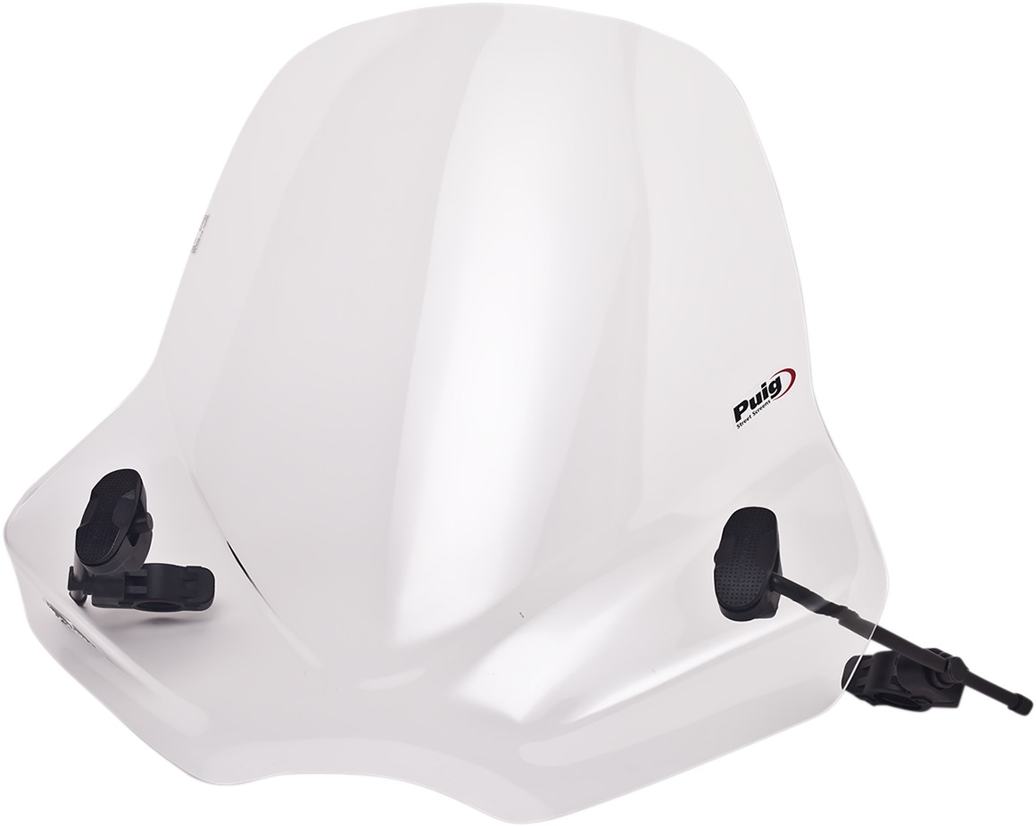 Puig Touring II Universal Windshield Clear - Click Image to Close