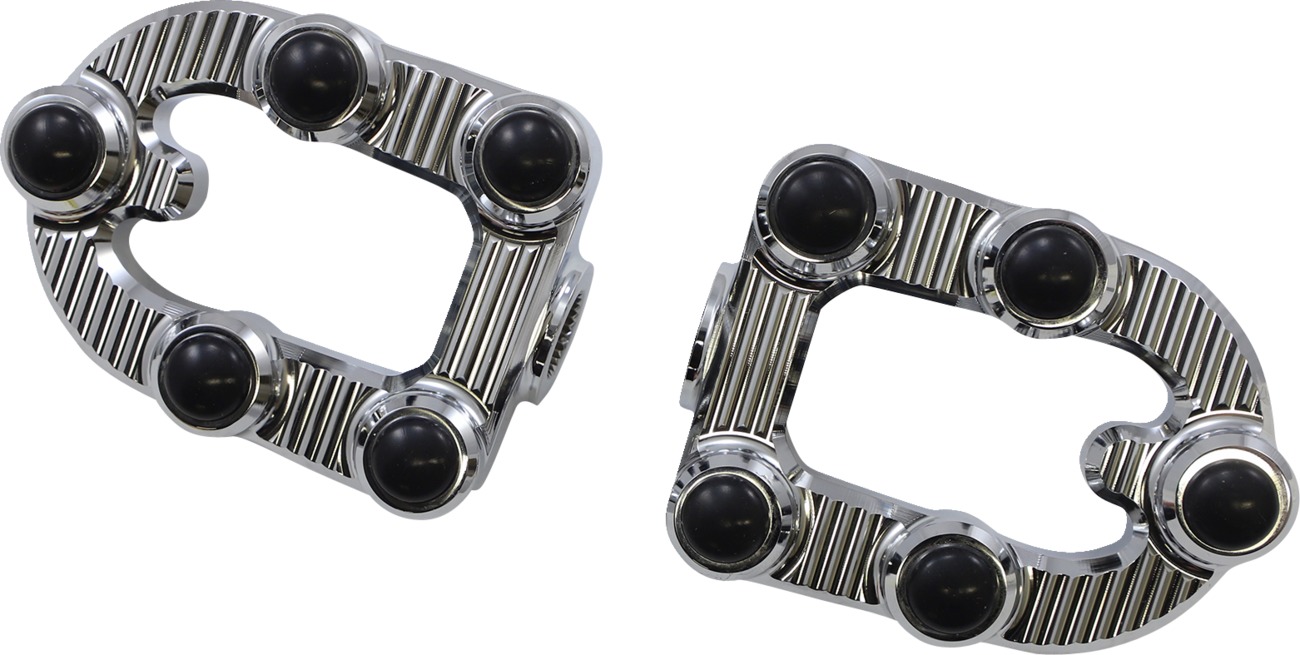 Arlen Ness Chrome MX Footpegs Without Mounts - Click Image to Close