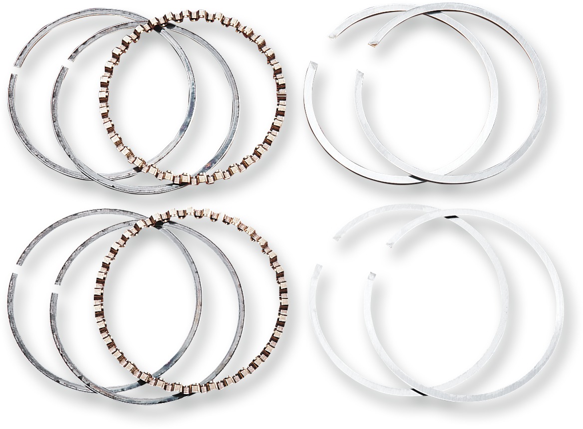 Hastings Moly Piston Rings +.005" for Big Twin 1550cc/Twin Cam 1690 - Click Image to Close