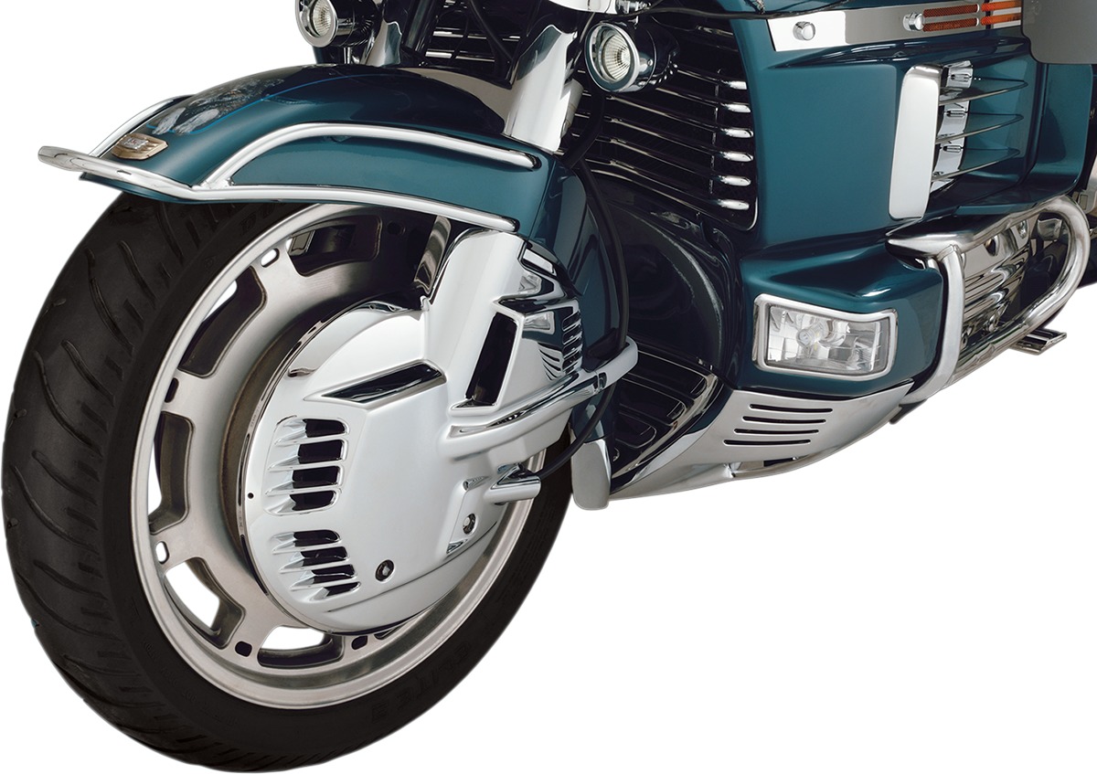 Show Chrome Front Brake Caliper Cover Tour Rotor Disc Covers - Click Image to Close