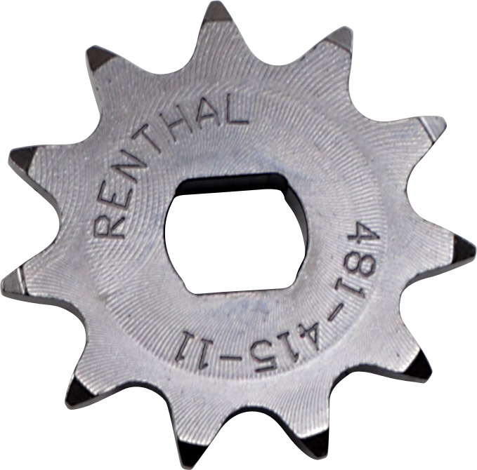 Renthal 11T Front Sprocket Standard Natural Fits 09-23 KTM 50 SX/Mini/SXS - Click Image to Close