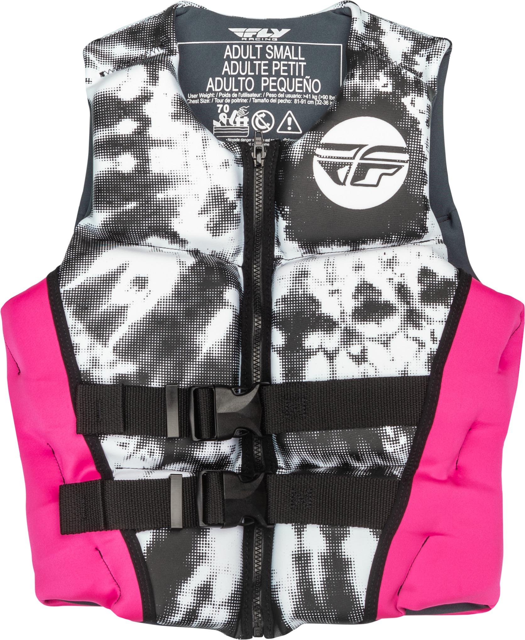 Fly Racing Women's Neoprene Flotation Vest - Large - For flotation and safety. - Click Image to Close
