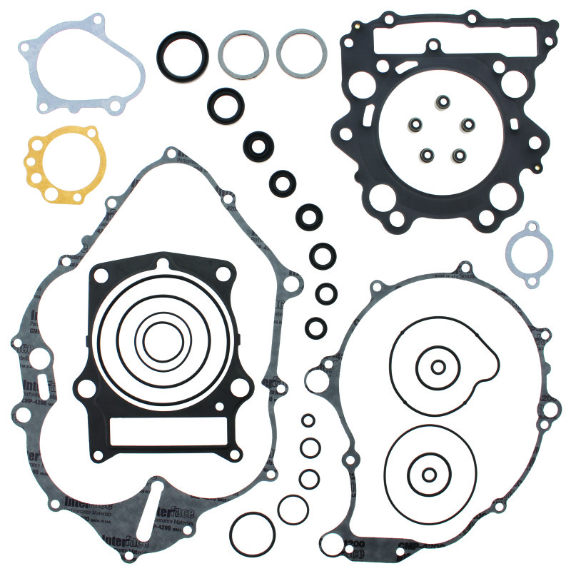 QuadBoss Gasket Set with Oil Seal for 01-05 YFM660R Raptor - Complete gasket kit for Yamaha YFM660R 01-05 - Click Image to Close