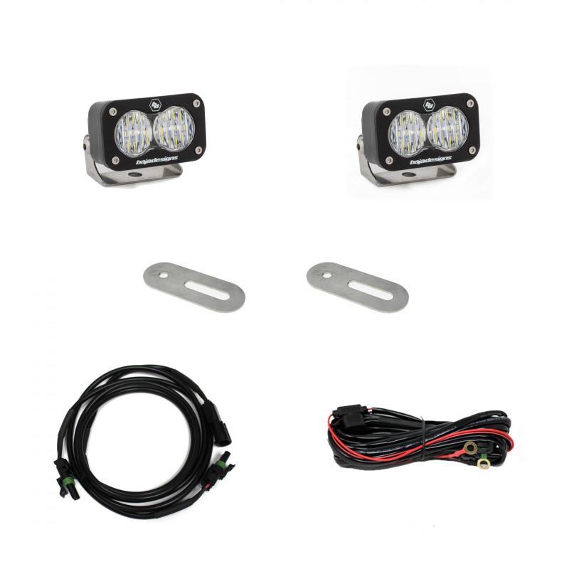Baja Designs S2 Sport Dual Reverse Kit Fits 2017+ Ford Super Duty - Click Image to Close