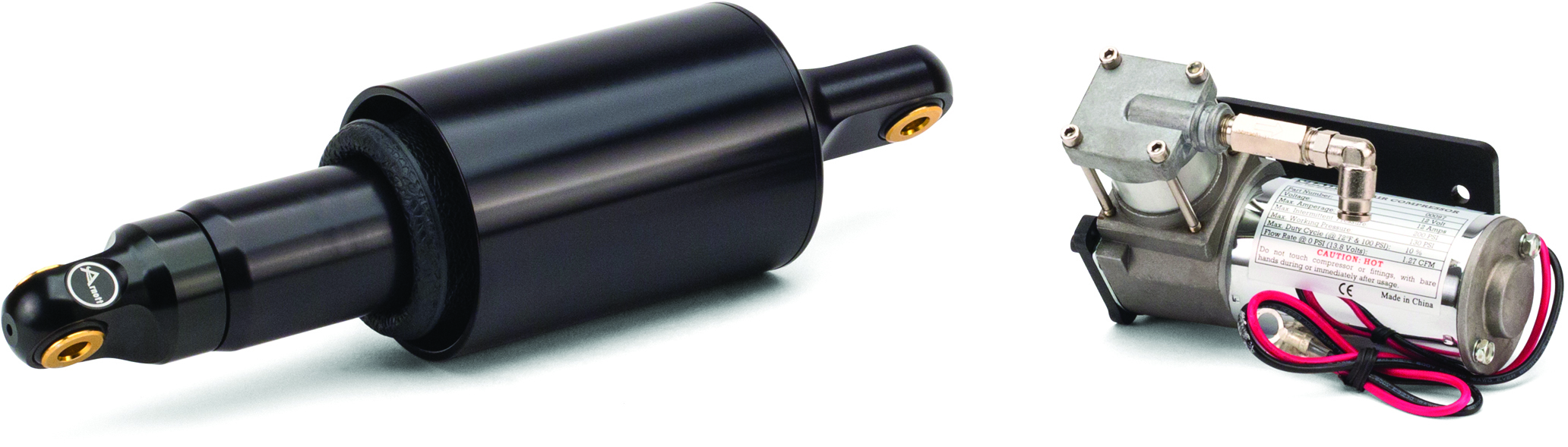 Fox Air Shocks - Black - For 14-18 Indian Chief Chieftain Roadmaster - Click Image to Close