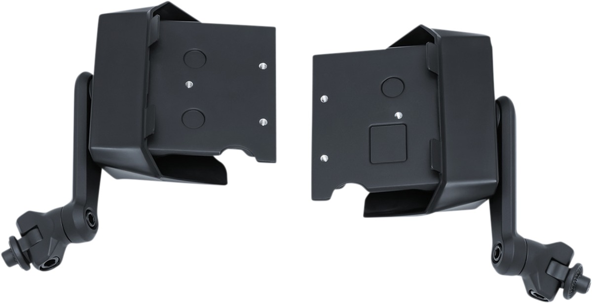 Kuryakyn Omni Cruise Mounts Black Satin Without Pegs - Click Image to Close