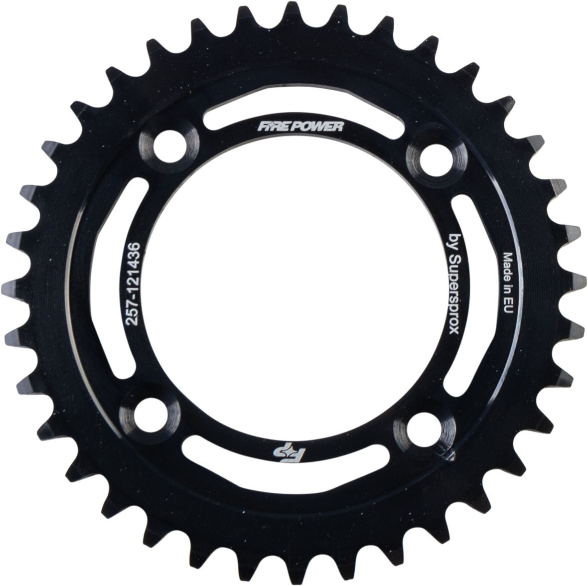 Fire Power Rear Steel Sprocket 36T Black For Honda CR60R 1983-1984 - 36 tooth rear steel sprocket For Honda CR60R 83-84 - Click Image to Close