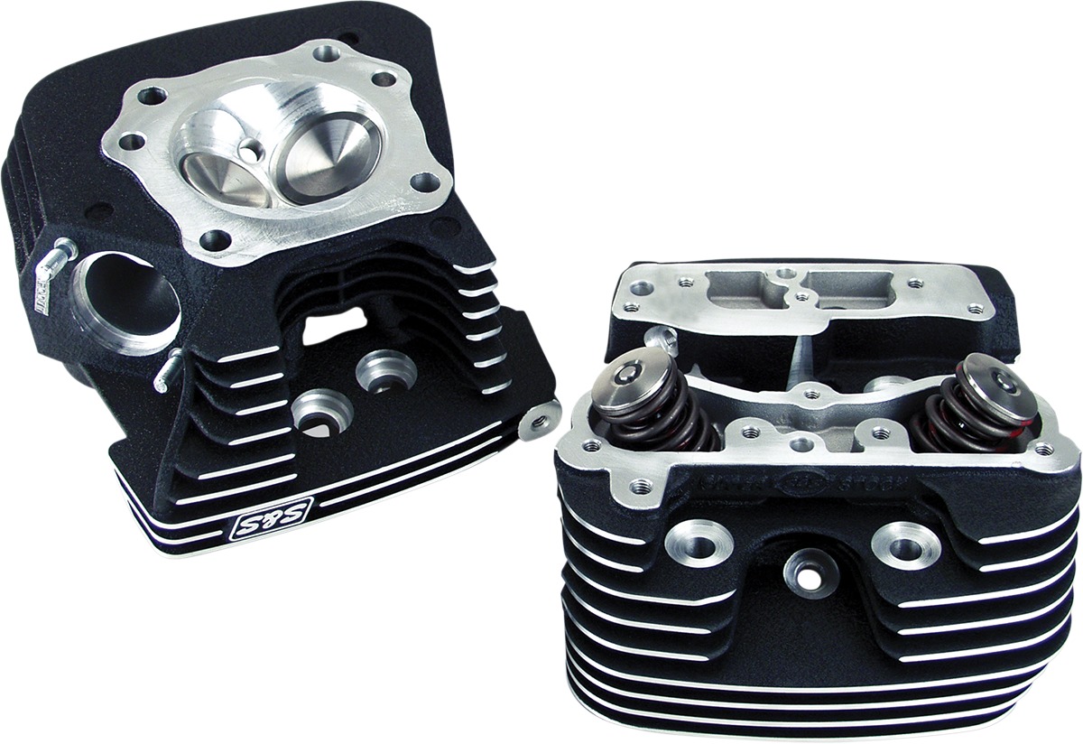 Super Stock 79cc and 89cc Cylinder Heads - Head Kit Blk 79Cc - Click Image to Close