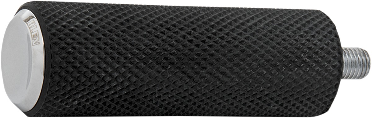 Arlen Ness Knurled Rubber Shift Peg Chrome - Click Image to Close