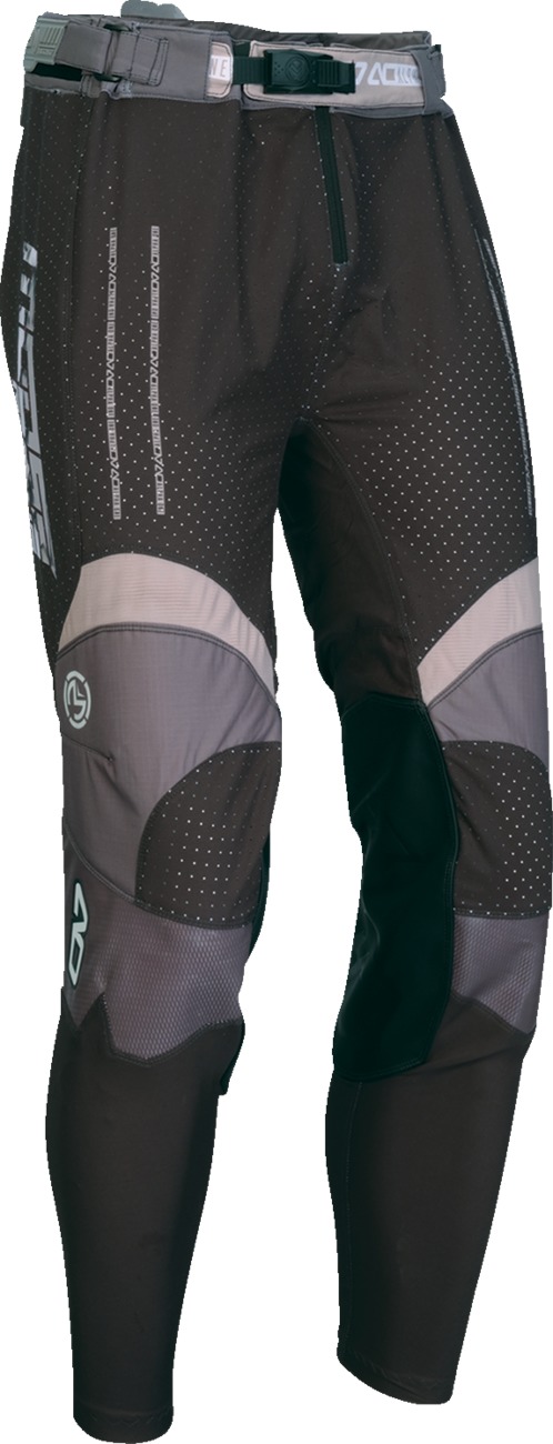 Moose Alpha One Pants Black Gray Size 28 Men's Offroad - Men's offroad racewear pants in size 28, black/gray - Click Image to Close