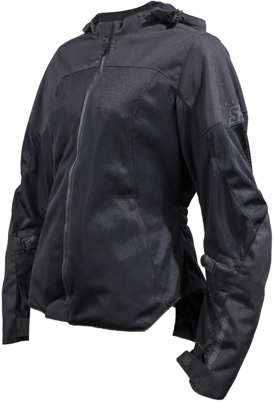 Speed and Strength Trial By Fire Mesh Jacket Black 3XL Men's - Mesh textile riding jacket, Black, Size 3XL - Click Image to Close
