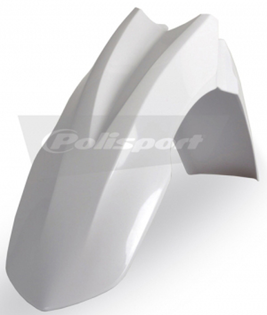 Front Fender - White - For 09-12 Honda CRF450R 10-13 CRF250R - Click Image to Close