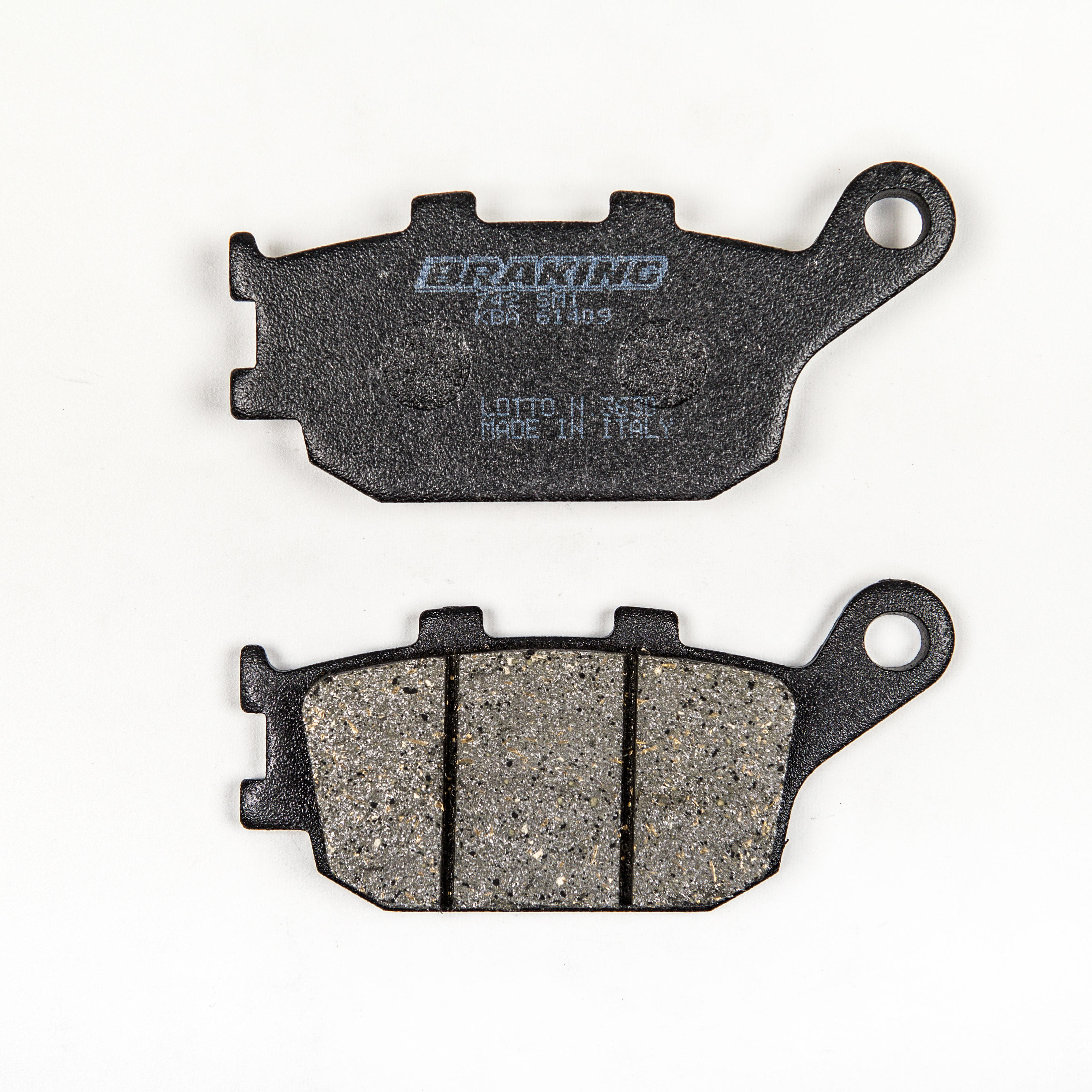 Braking 742SM1 Semi-Metallic Brake Pads For Select Sportbikes - Semi-metallic brake pads For Yamaha, Suzuki, Honda, Kawasaki - Click Image to Close